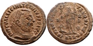 Moneda romana. Licinio I – follis. Ref: 0225