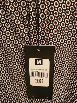 Camicia Uomo M - Stampa Geometrica