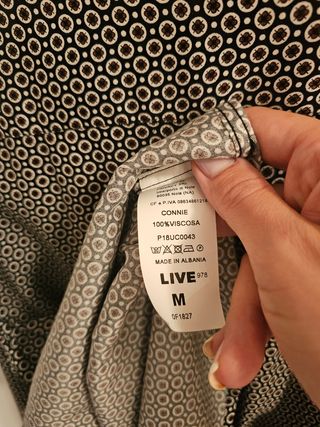 Camicia Uomo M - Stampa Geometrica