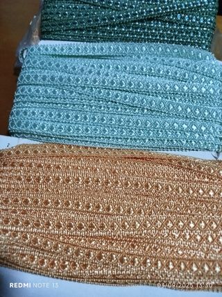 Cinta decorativa verde menta