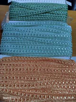 Cinta decorativa verde menta