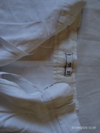Pantalones culotte MNG blancos - M