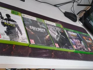 PACK 5 TITULOS de CALL OF DUTY | XBOX ONE y 360