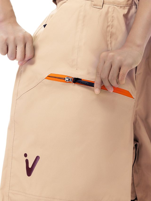 Pantalones nieve beige