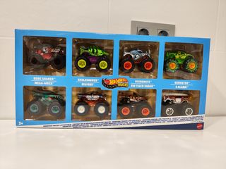 Hot Wheels Monster Trucks - 8 coches