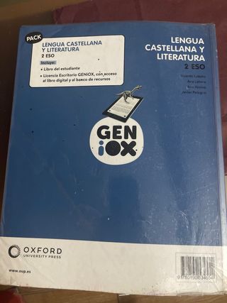 Lengua Castellana y Literatura 2º ESO. Libro de...