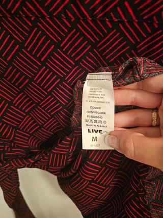 Camicia Uomo - Rossa e Nera
