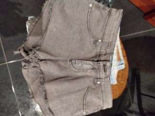 Shorts Alcott blu e grigio tg S , +cardigan.