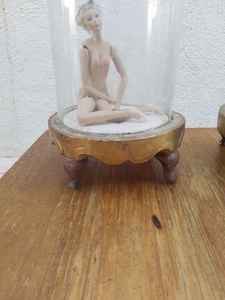 2 hornacinas antiguas de cristal