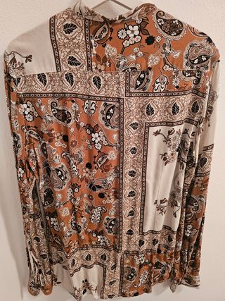 Camicia Uomo L - Marrone Beige