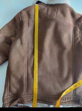 Cazadora aviador Bershka marrón