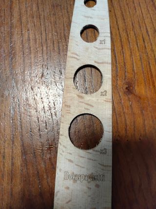 Dosapaspaghetti in legno,più forchettone