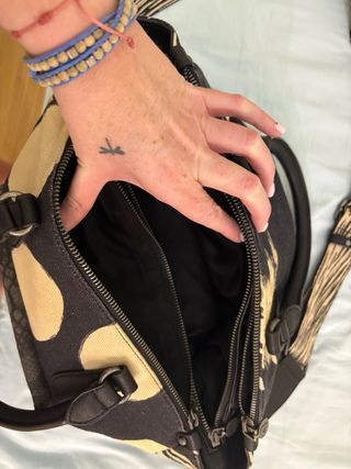 Bolso Desigual - Beige y Negro