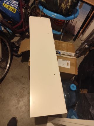 Estante IKEA LACK blanco 110x26cm