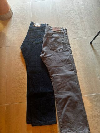 2 Vaqueros Levis - Negro & Gris