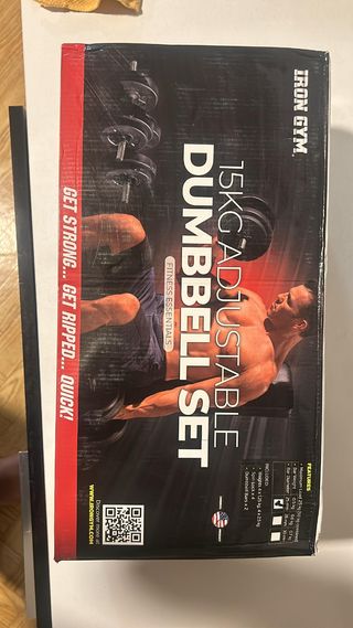 Mancuernas ajustables Iron Gym 15kg