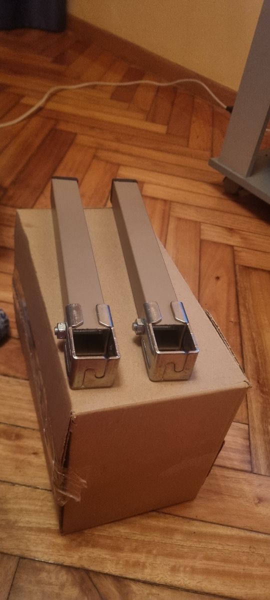 Patas cama metal. 4 unidades