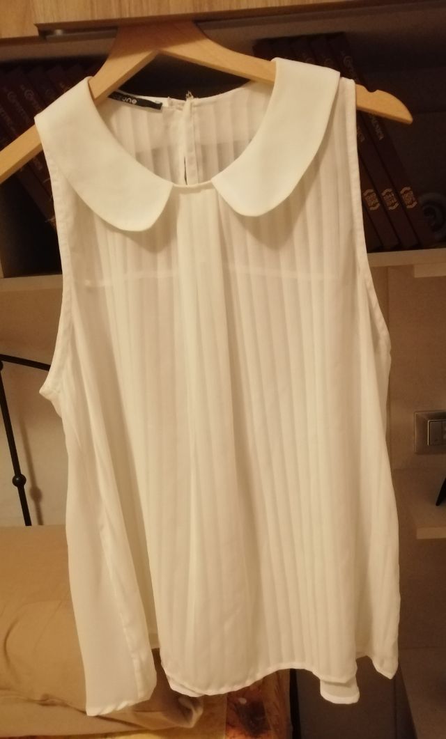 Camicetta bianca ampia tg S/M
