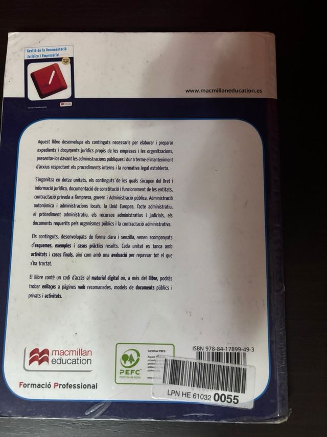libro grado superior gestión y finanzas