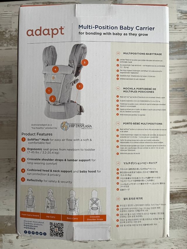 Marsupio per bebè Ergobaby Softflex Mesh