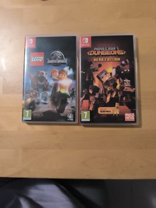 Nintendo Switch: LEGO Jurassic World & Minecraft D