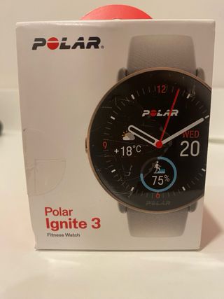 Polar Ignite 3 - Reloj Fitness Beige/Oro Rosa