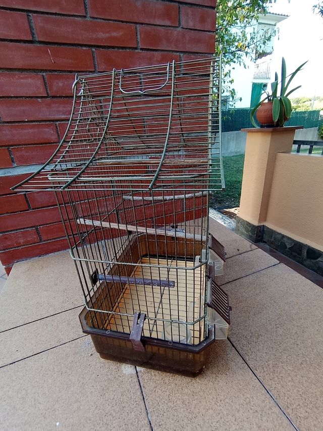 Gabbia per uccelli vintage