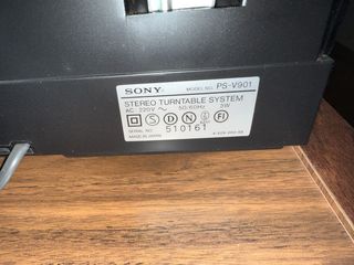 Tocadiscos Sony - Reproductor Vinilos