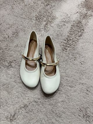 Bailarinas Zara blancas