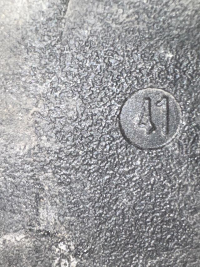 Zapato tipo Oxford con plataforma talla 41