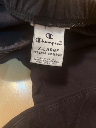 Leggins Champion negro niño