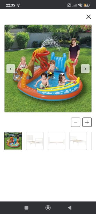 Bestway Piscina Hinchable Volcán 53069