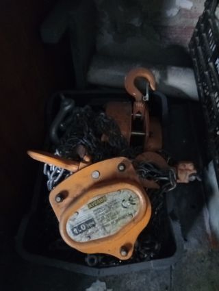 Polipasto de cadena 1T - Ayerbe