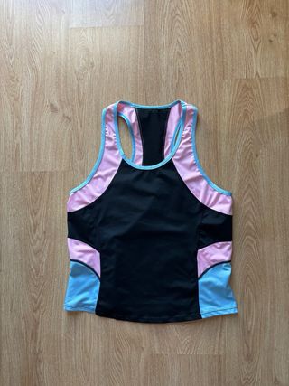 Conjunto deportivo Shein - Negro/Rosa/Azul