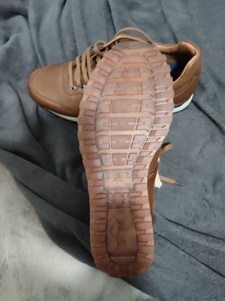 Zapatos Kangaroo marrón, talla 42