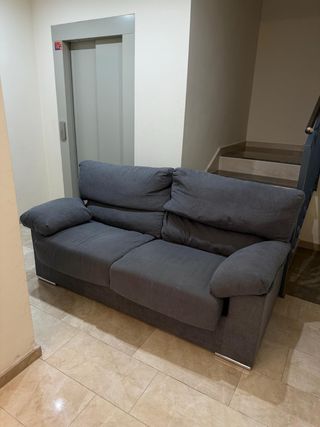 Sofá 2 plazas - Gris