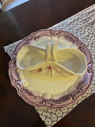Cesto y plato vintage - Cerámica