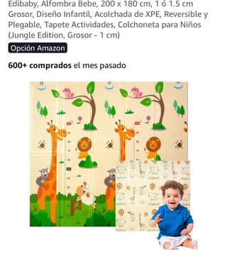 Alfombra juegos bebé ciudad