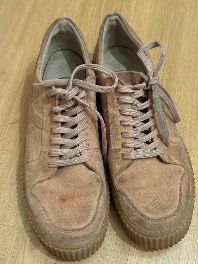 Zapatillas casual beige - Talla 40