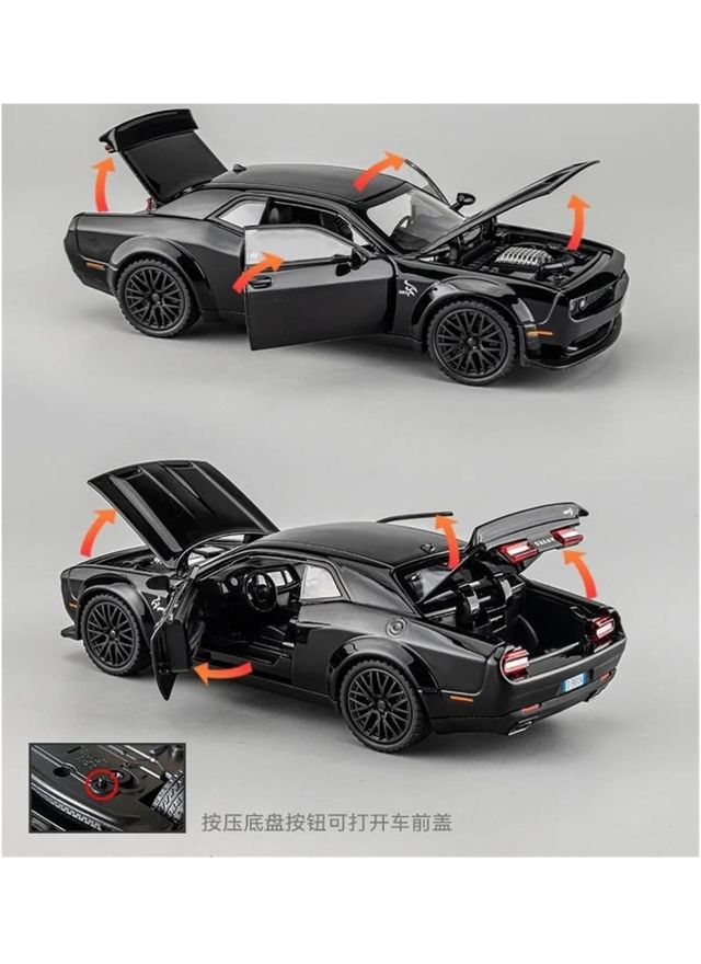 Dodge Challenger SRT: Coche escala