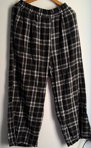 Pantalón cuadros | Cintura elástica