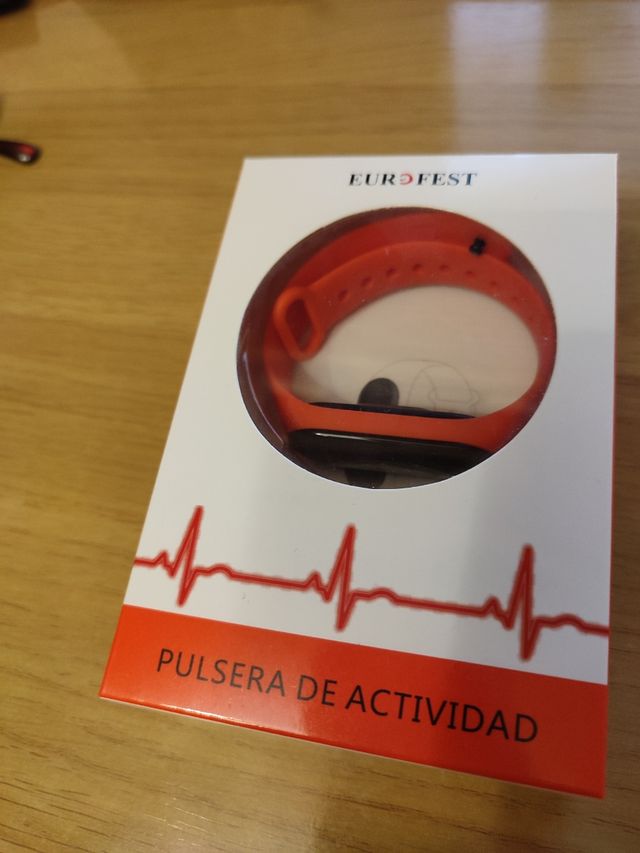 Pulsera actividad EUROFEST roja