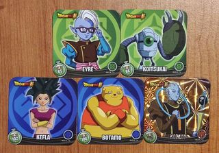 Pack 5 staks Dragon Ball Super