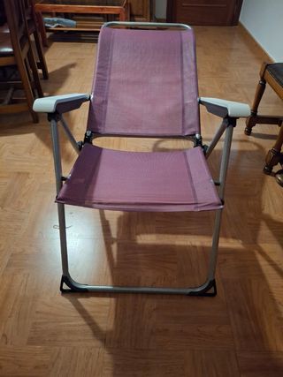 Silla Plegable Playa - Morada