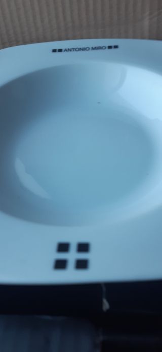 Vajilla de Antonio Miro - Porcelana blanca