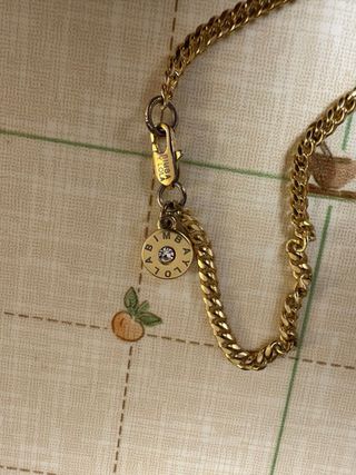 Collar dorado Bimba y Lola