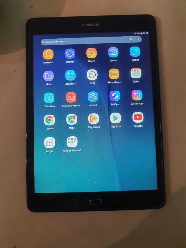 Tablet Samsung Galaxy Tab A - Negra