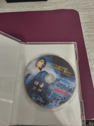 DVD Percy Jackson y el Ladrón del Rayo