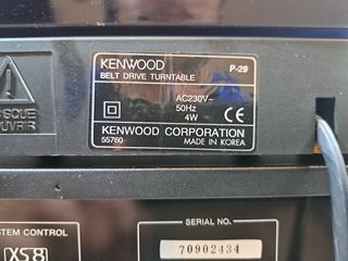 Equipo de sonido Kenwood