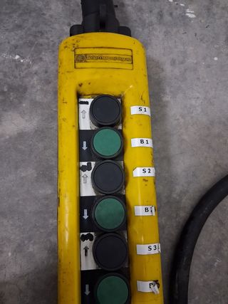 Botonera grúa puente - mando motores